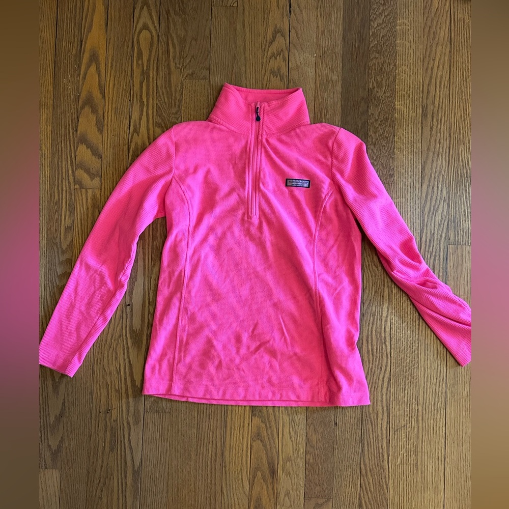 Women’s Pink Quarter-Zip Pullover